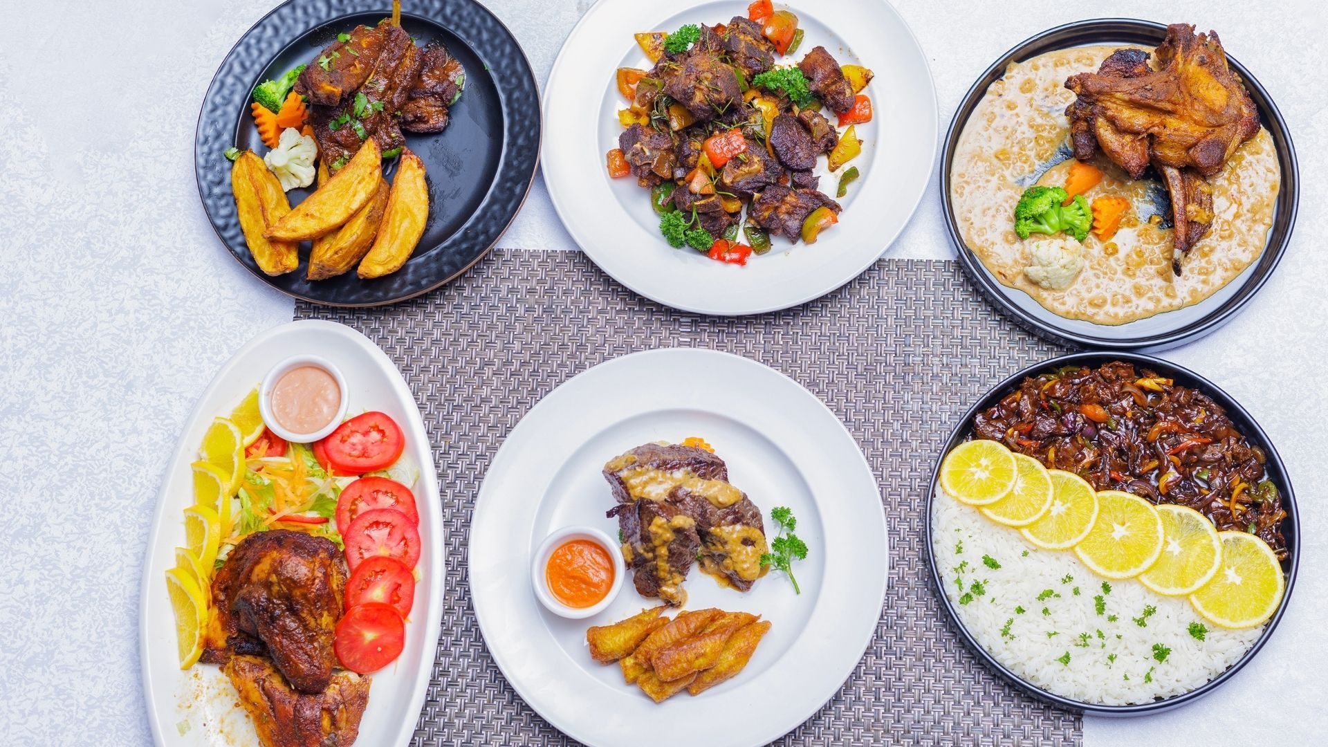 Dish served at the Buddiez Platinum Hotel restaurant, Nsambya